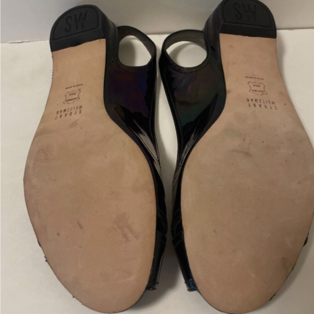 Iridescent Stuart Weitzman slingbacks - Picture 5 of 5